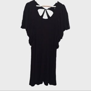 BCBGMAXAZRIA black jersey dress